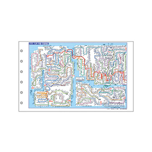 NB-R-DPR451 ポケット 全国鉄道路線図   