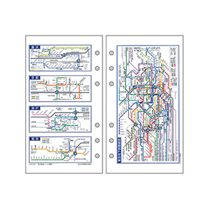 NB-R-DR352 バイブル 全国地下鉄路線図   