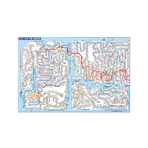 NB-R-DR550 バイブル 全国鉄道路線図   