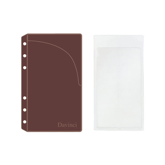 システム手帳リフィル/ダ・ヴィンチ / バイブル ケース付きルーペ