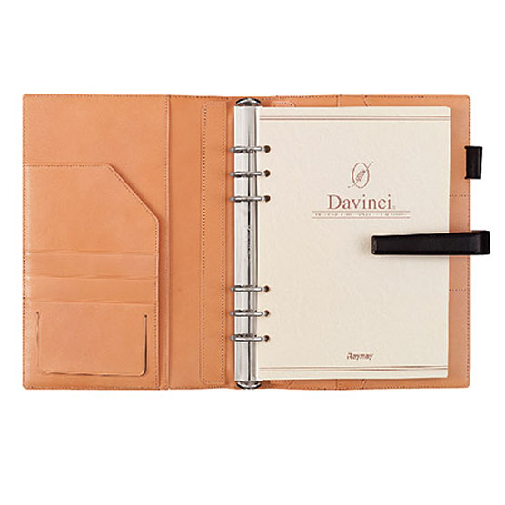 システム手帳/ダ・ヴィンチ / ダ・ヴィンチグランデ A5 25mm ブラック