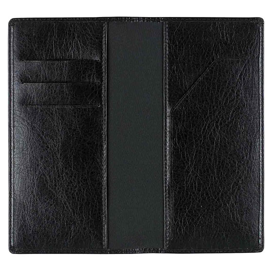 差込手帳 / グロワール スタンダード 合皮 ブラック