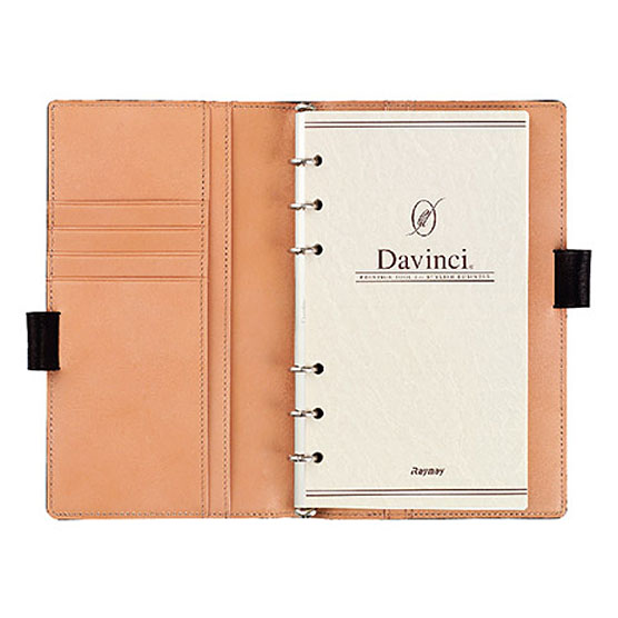 システム手帳/ダ・ヴィンチ / ダ・ヴィンチグランデ バイブルスリム 11mm レッド